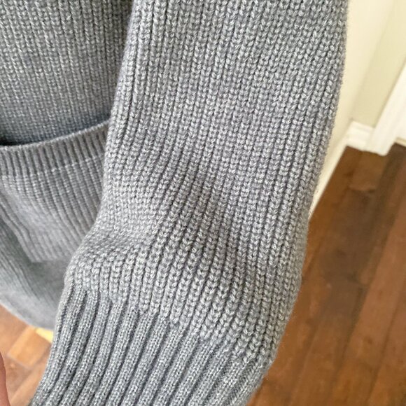 🖤NWT Cozy Hooded Knit Button Front Long Cardigan Sweater 🖤 - Picture 4 of 7